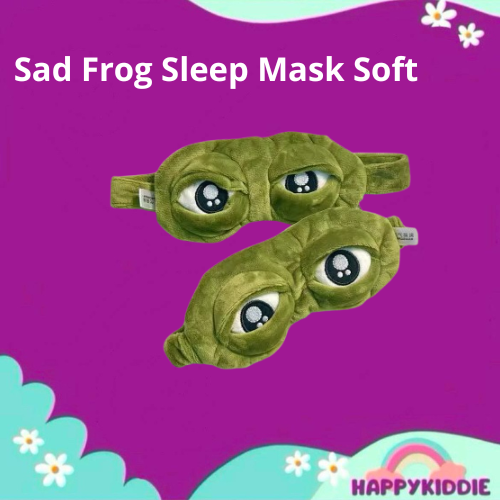 Sad Frog Sleep Mask Soft